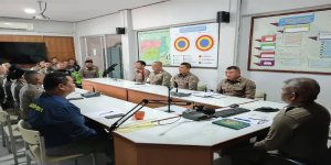 ประชุมบริหารประจำเดือน พฤศจิกายน  สถานีตำรวจภูธรบ้านมาบอำมฤต  ครั้งที่ 11/2568 ณ ห้องประชุม ชั้น 2